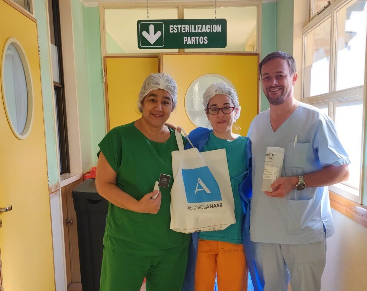 DONACIÓN PARA EL HOSPITAL DE CENTENARIO